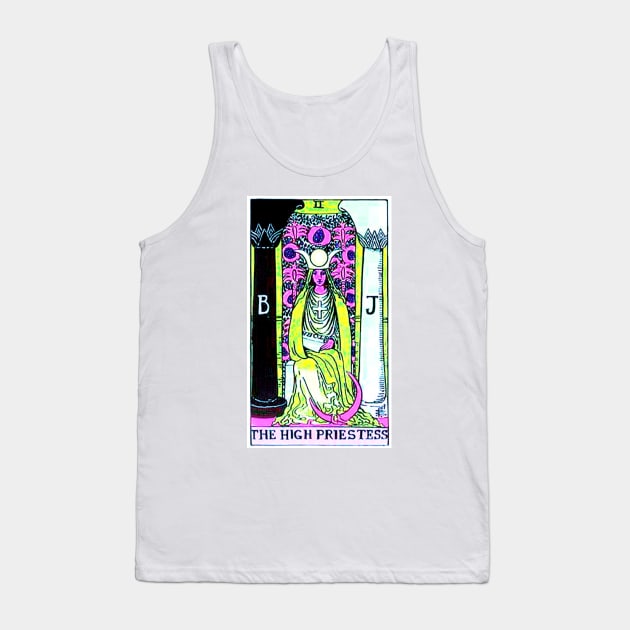 The High Priestess Tarot TWISTED Tank Top by Phantastique